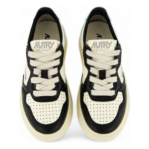 Autry - Medalist Low-Cut Zweifarbig Leder Kinder Sneaker | Blau
