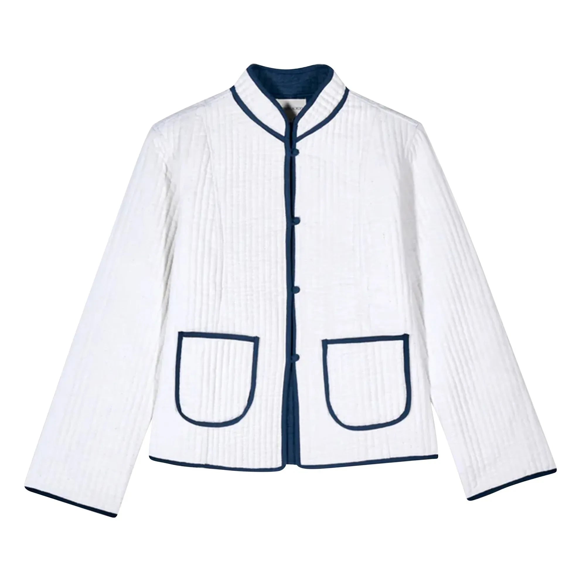 Maria de la Orden - Fittonia Baumwolljacke | Marineblau