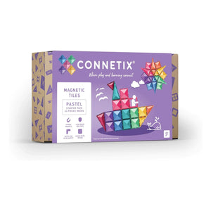 Connetix - Başlangıç seti - 64 parça | Pastel