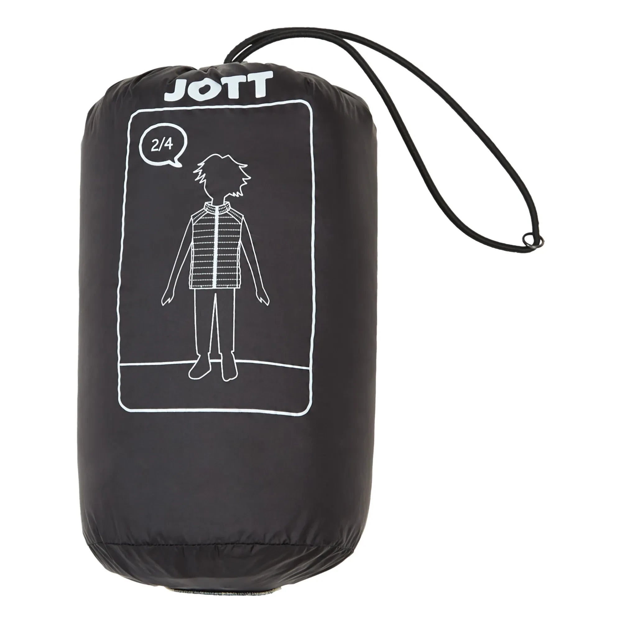 Jott - Zoé Puffy Weste | Schwarz