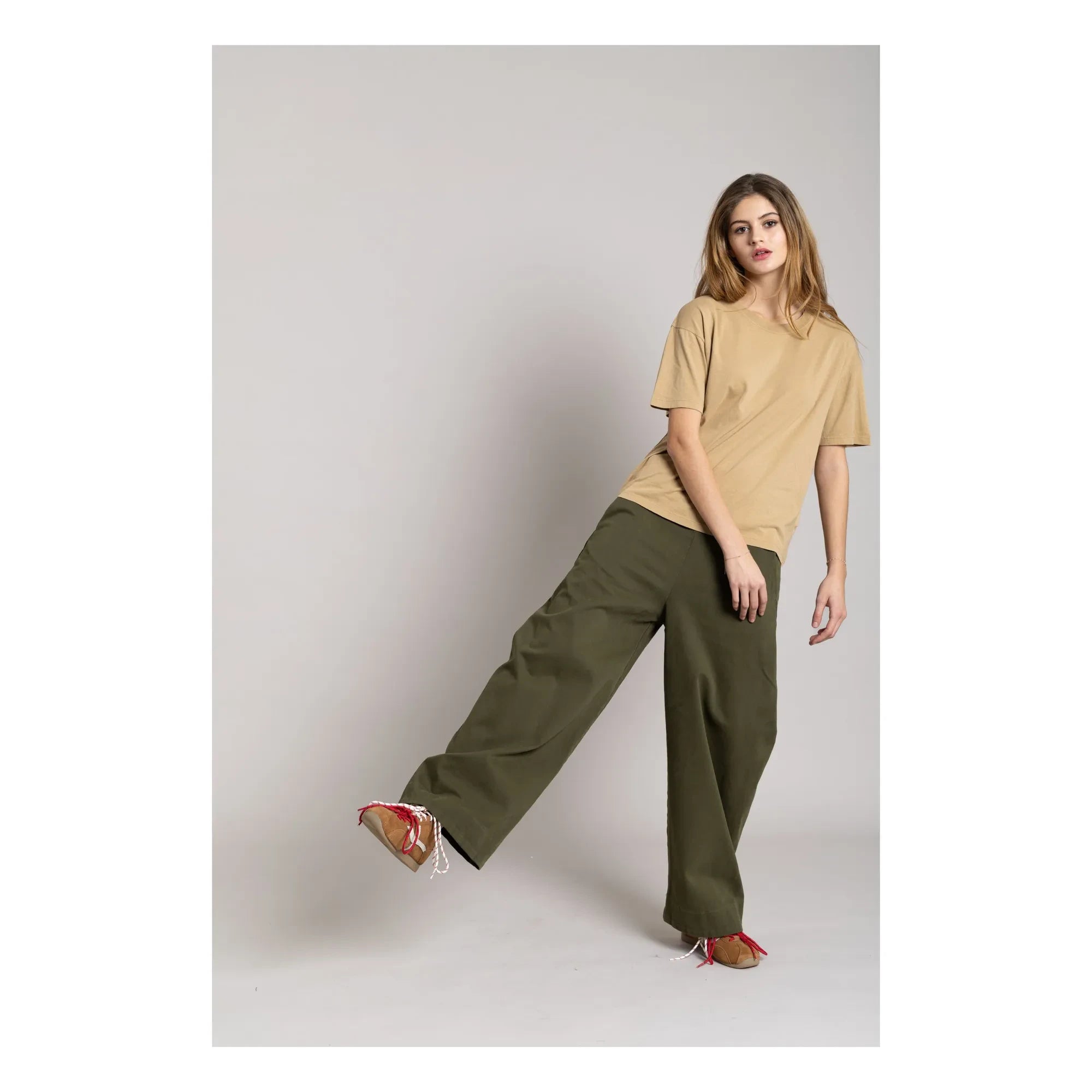 Smallable Woman - Hana T-Shirt aus Bio-Baumwolle | Camel