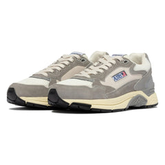 Autry - Hyperway Zweifarbige Sneaker aus Wildleder | Grau