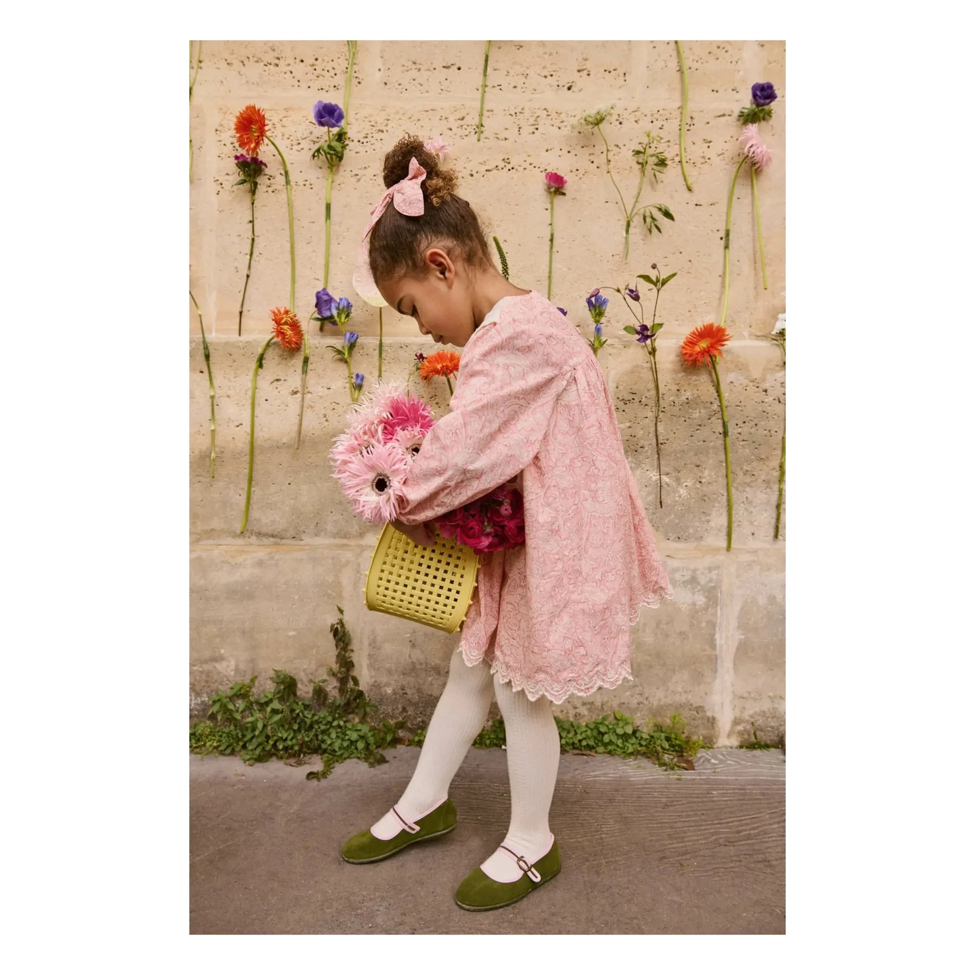 Louise Misha - Arinola Kleid aus Bio-Baumwolle | Rosa