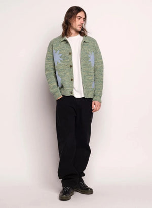 Olow - Kalama Strickjacke | Heather Grün