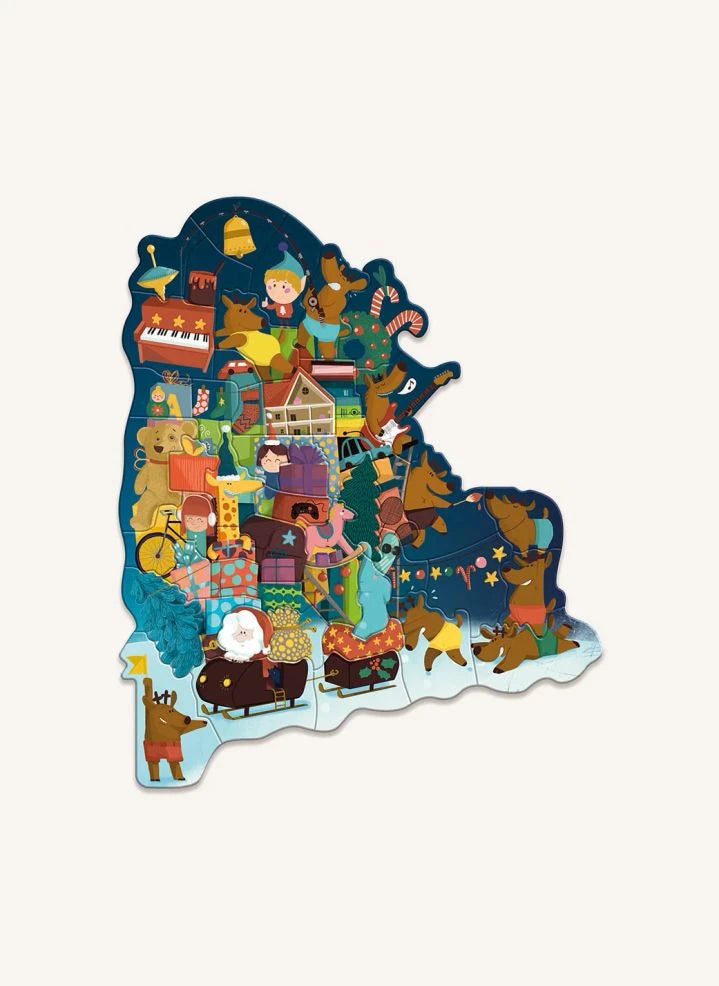 Vilac - Weihnachts Puzzle Kalender