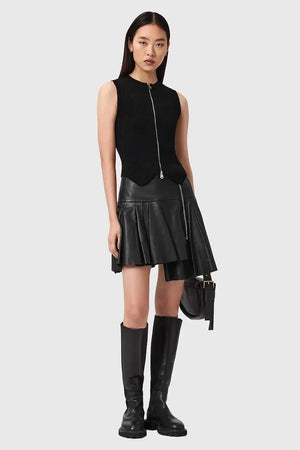 AllSaints IRINA Deri Etek