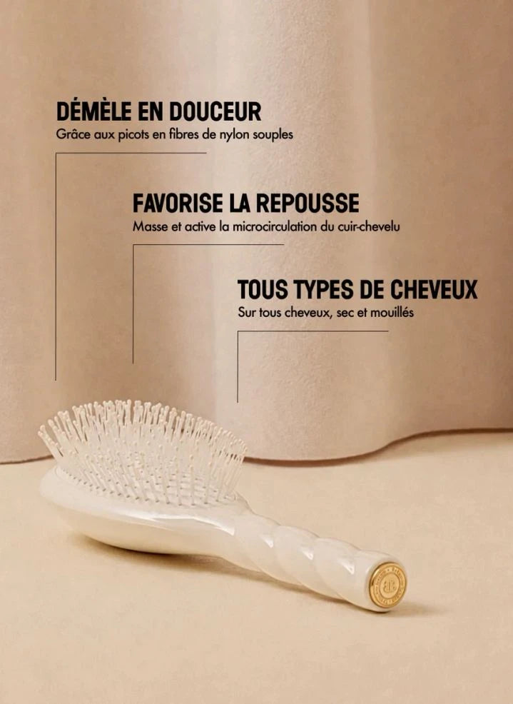 La Bonne Brosse - La Miracle Haarbürste Nr. 04 - Entwirren und Massage | Creme
