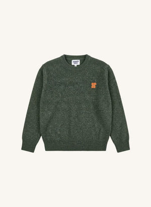 Hundred Pieces - Mika Merinowolle Pullover | Haki