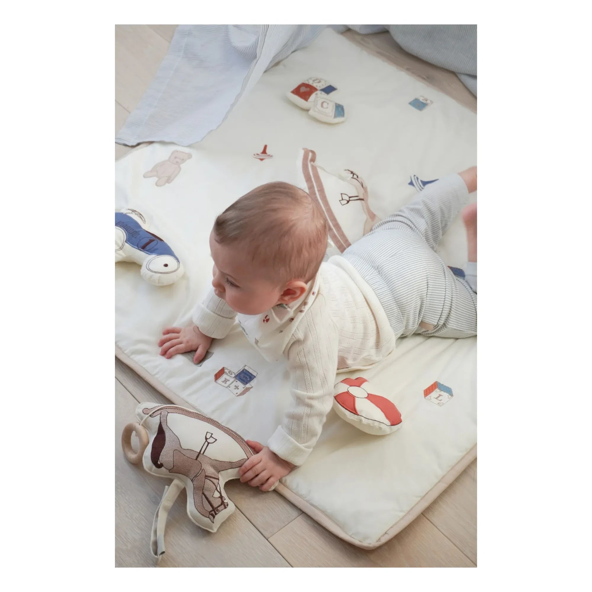 Cam Cam - Vintage Toys Spielmatte | Beige