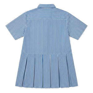 Finger in the nose - Dakota Gestreiftes Kleid | Blau