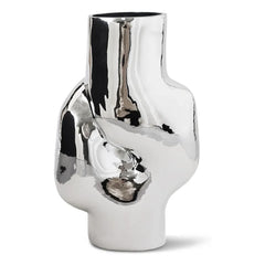 HKliving - Gleam Vase | Chrom