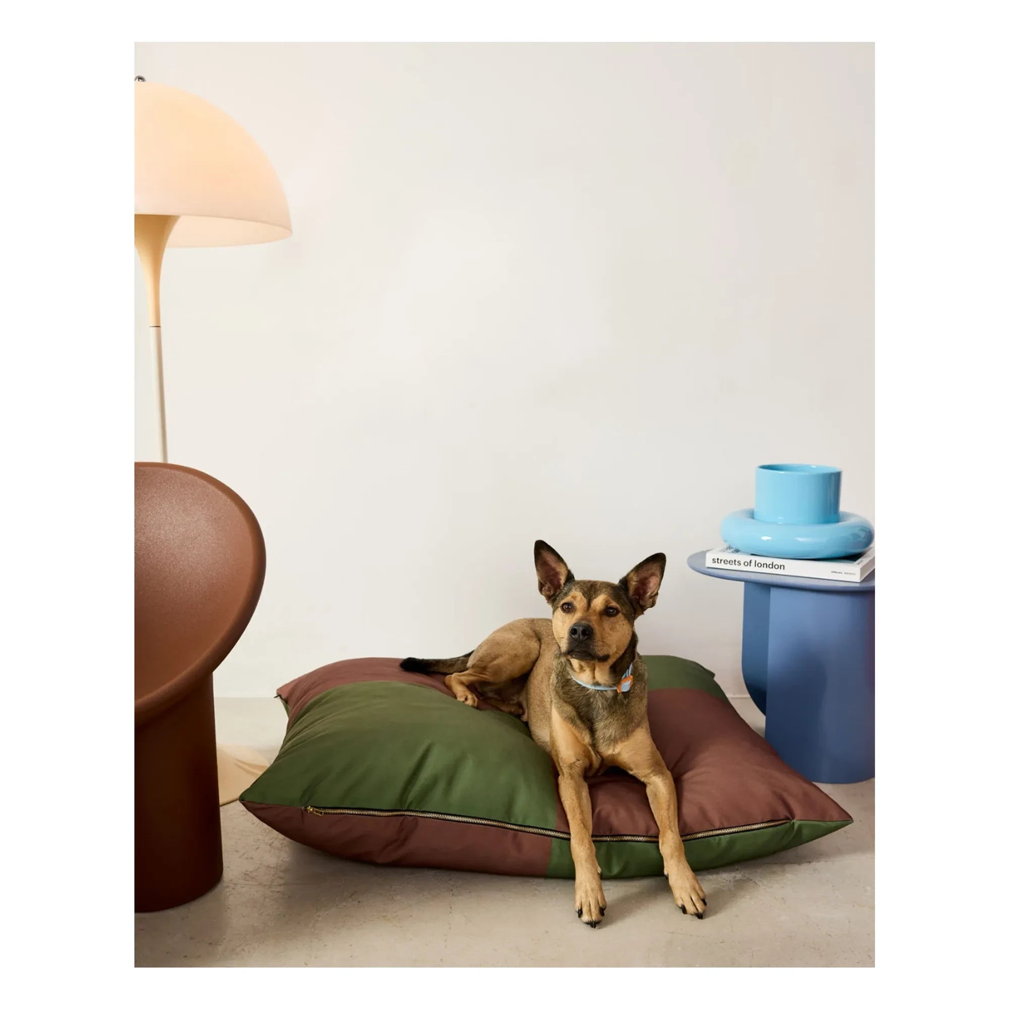 Approved by Fritz - Hundebett Quartier | Braun
