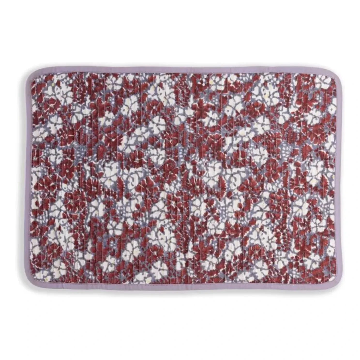 Le Monde Sauvage - Kyushu doppelseitiges Tischset - 4er Set | Rot