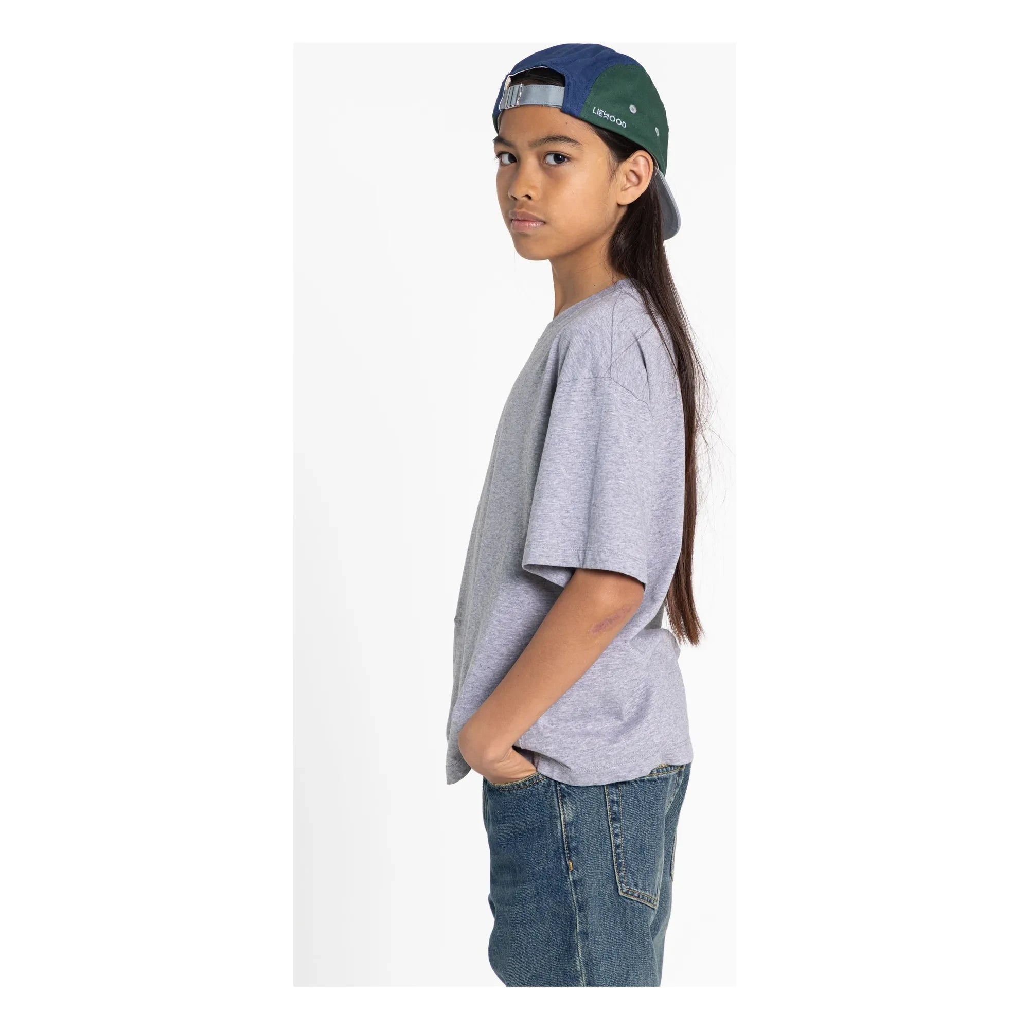 Smallable Kid - Nils Bio-Baumwoll-T-Shirt | Grau meliert