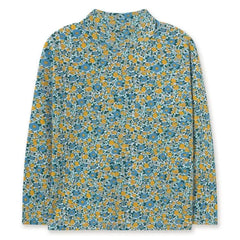 Tinycottons – Gerippter Rollkragenpullover aus Bio-Baumwolle mit Streifen | Blau