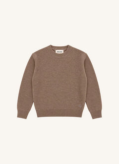 Smallable Kid - Matteo Wolle Pullover | Dunkelbraun
