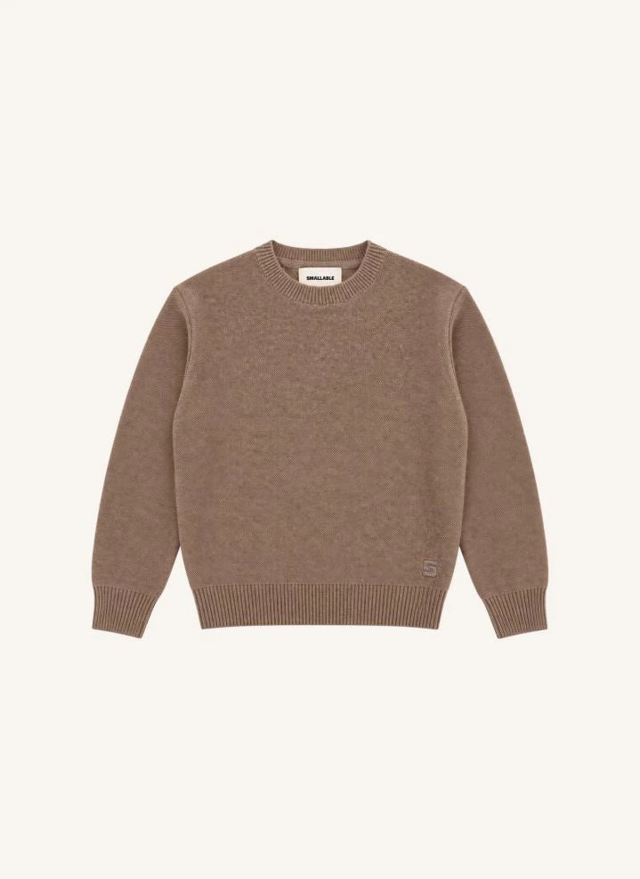 Smallable Kid - Matteo Wolle Pullover | Dunkelbraun