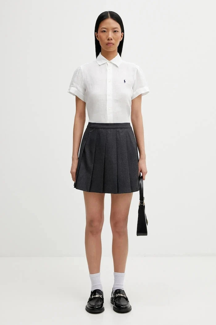 Polo Ralph Lauren 17/1 PD LINEN Keten Gömlek