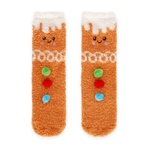 Legami - Lebkuchen rutschfeste Socken für Erwachsene - Eine perfekte Passform!