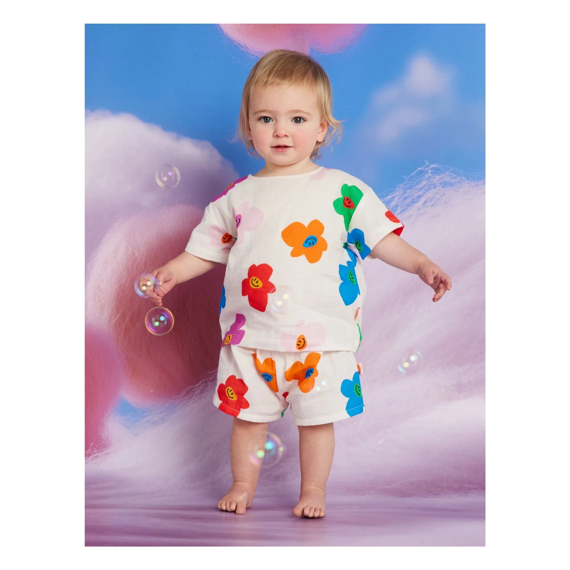 Halcyon Nights - Flowers T-Shirt | Elfenbein