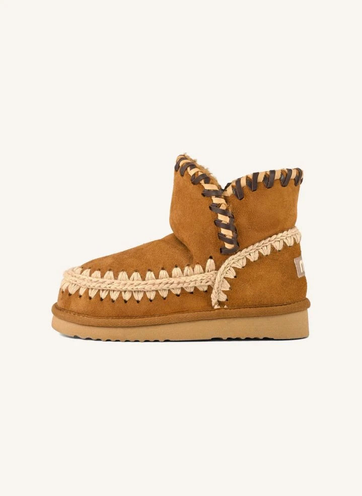 Mou - Eskimo Nähstiefel | Cognac