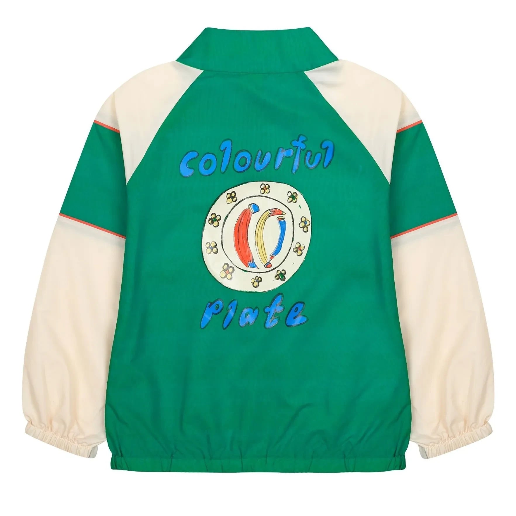 Jelly Mallow - Colourful Plate Windbreaker | Grün