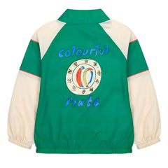 Jelly Mallow - Colourful Plate Windbreaker | Grün