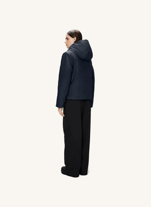 Rains - Nome Kurzer Parka W3T3 | Dunkelblau