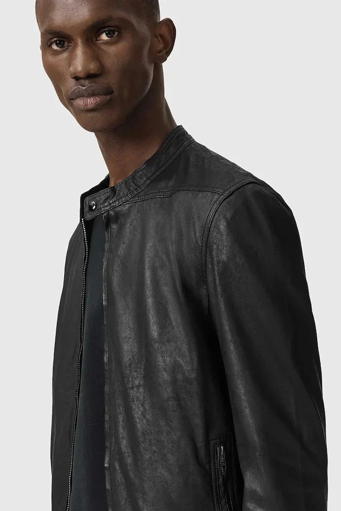 AllSaints Erkek Deri COLT Ceket