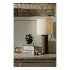 Ferm Living - Post Lampensockel - FSC-Holz | Räuchereiche