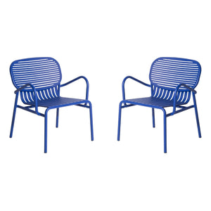 Petite Friture – Wochenendsessel – 2er-Set | Blau
