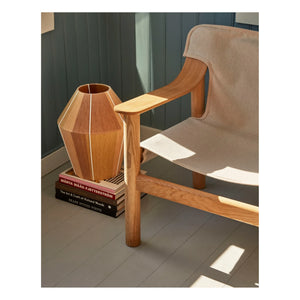 Hay - Bernard Oak and Canvas Sessel, Shane Schneck