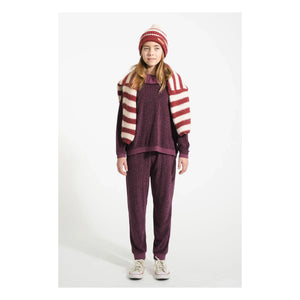 Piupiuchick - Gestreifter Wollpullover | Bordeaux