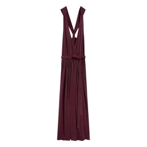 Momoni - Kleid Pepita | Pflaume