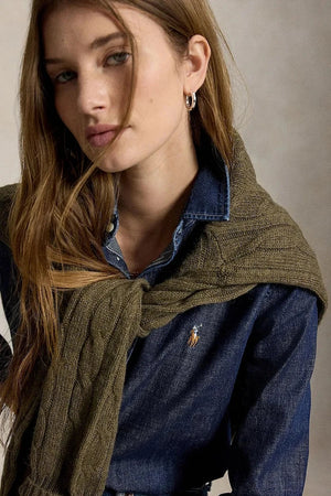 Polo Ralph Lauren kadın denim gömlek