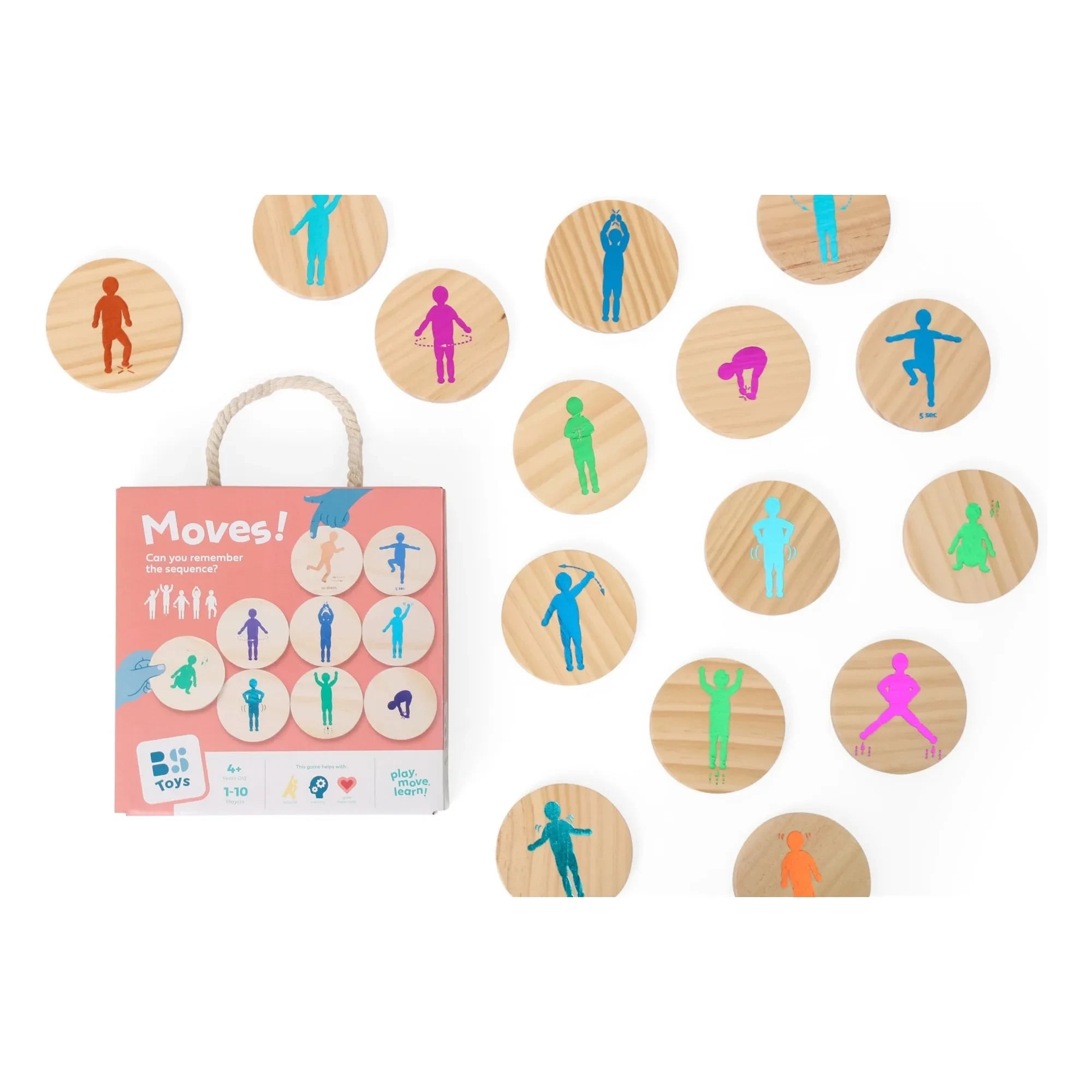 BS Toys - Moves Memo-Spiel