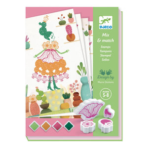Djeco - Stempel-Aktivitätsset für Mädchen