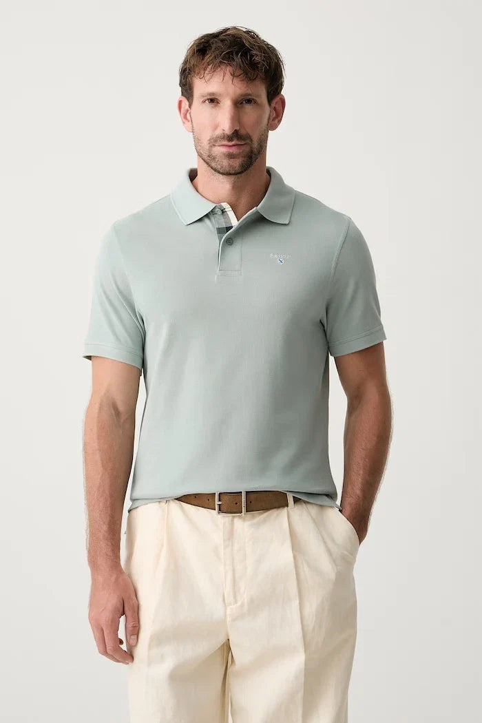 Barbour pamuklu erkek polo yaka tişört