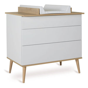 Quax - Wickelaufsatz für Flow Oak Kommode | Eiche
