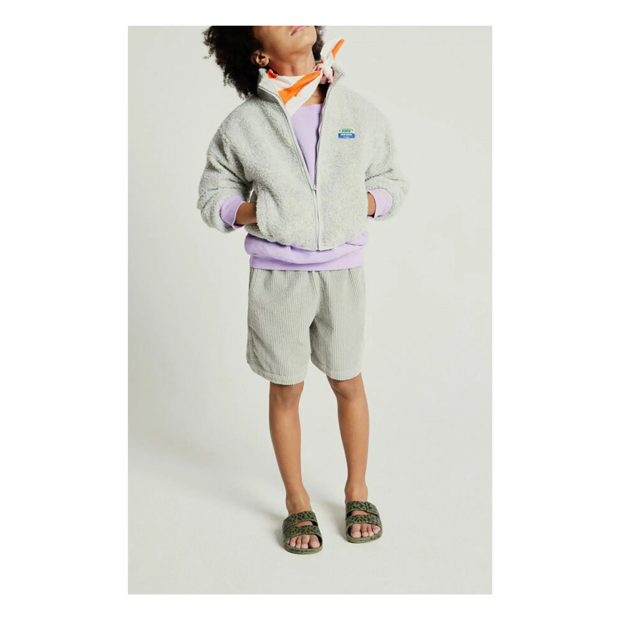 American Vintage - Hoktown Sherpa Jacke | Heather White