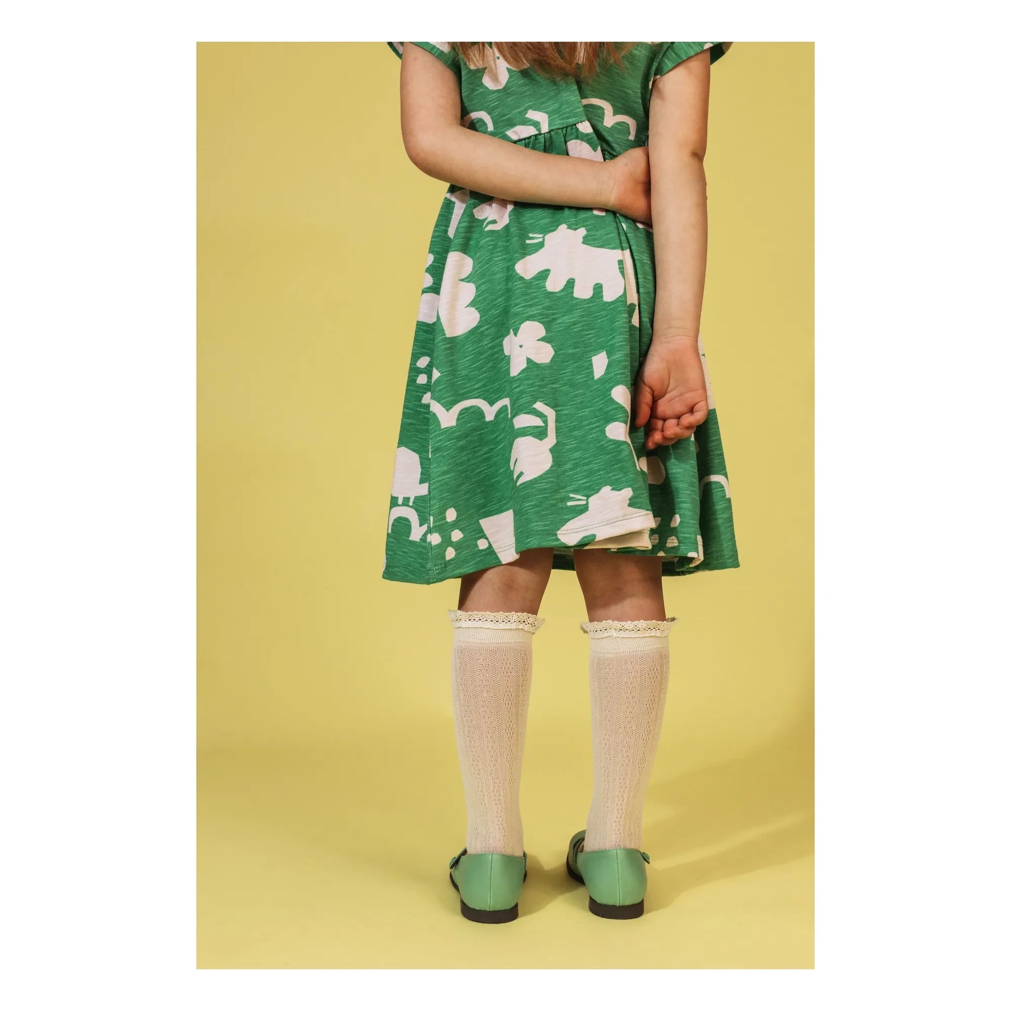 Collégien - Gerüschte Spitzensocken Marie-Anaïs | Natur