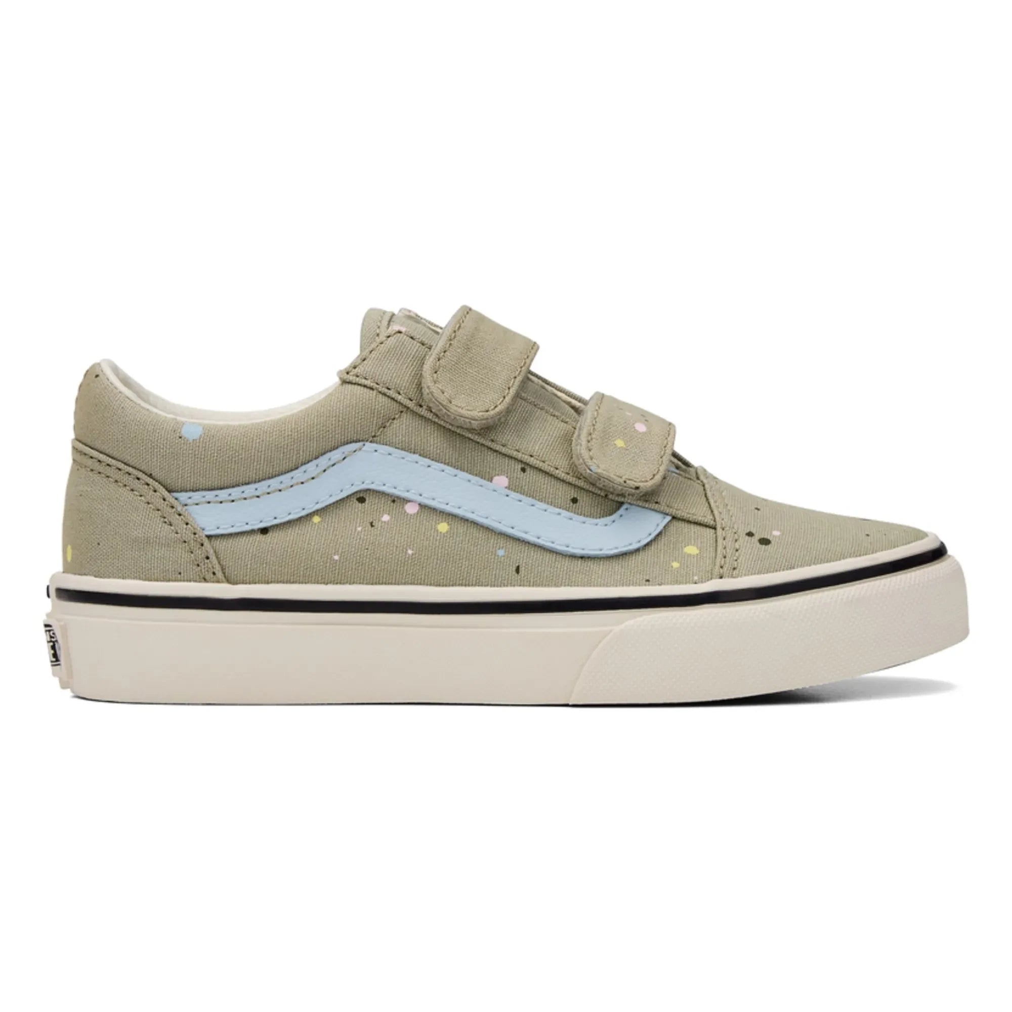Vans - Scratch Sneakers Old Skool V Paint Splatter | Salbei