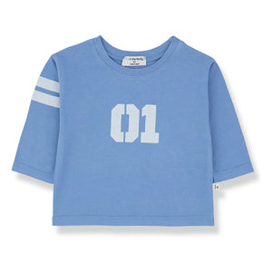 1+ in the family - Salines T-Shirt | Hellblau