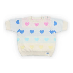 the new society - Pinpilin Kalp Strickpullover | Ecru