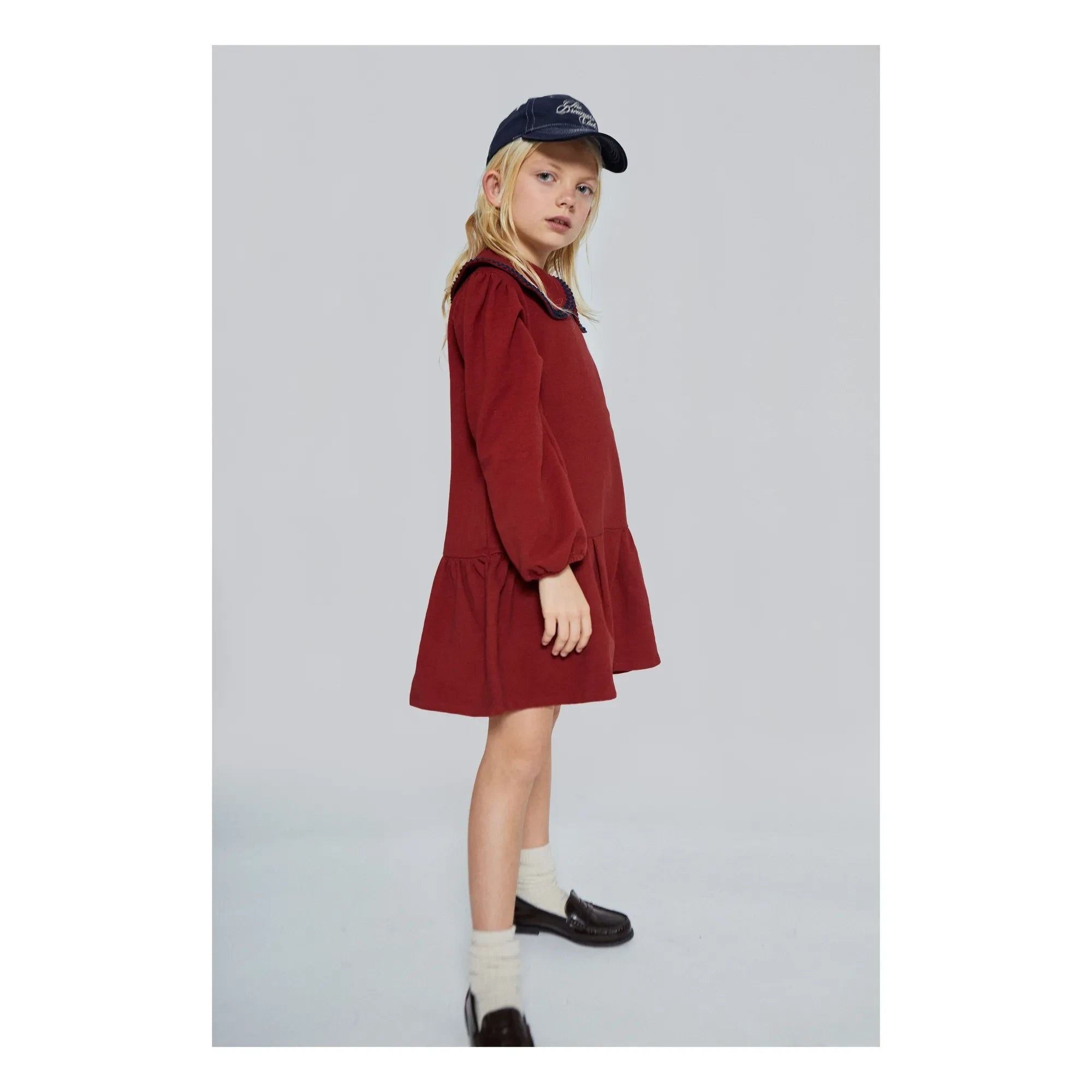 Mipounet - Melissa Jersey-Polo-Kleid | Bordeaux