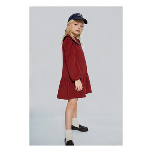 Mipounet - Melissa Jersey-Polo-Kleid | Bordeaux