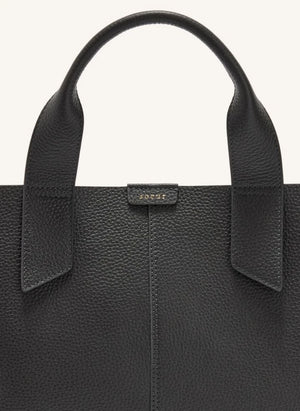 Soeur - Suave Leder Tasche | Stahl