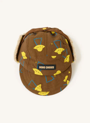 Bobo Choses - Sherpa Cap Soucoupes Recycelte Faser | Braun