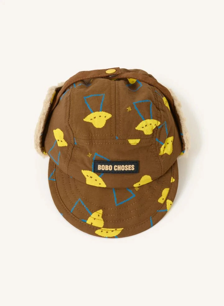 Bobo Choses - Sherpa Cap Soucoupes Recycelte Faser | Braun