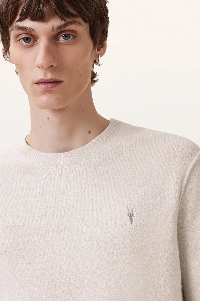 AllSaints erkek yün karışımlı kazak